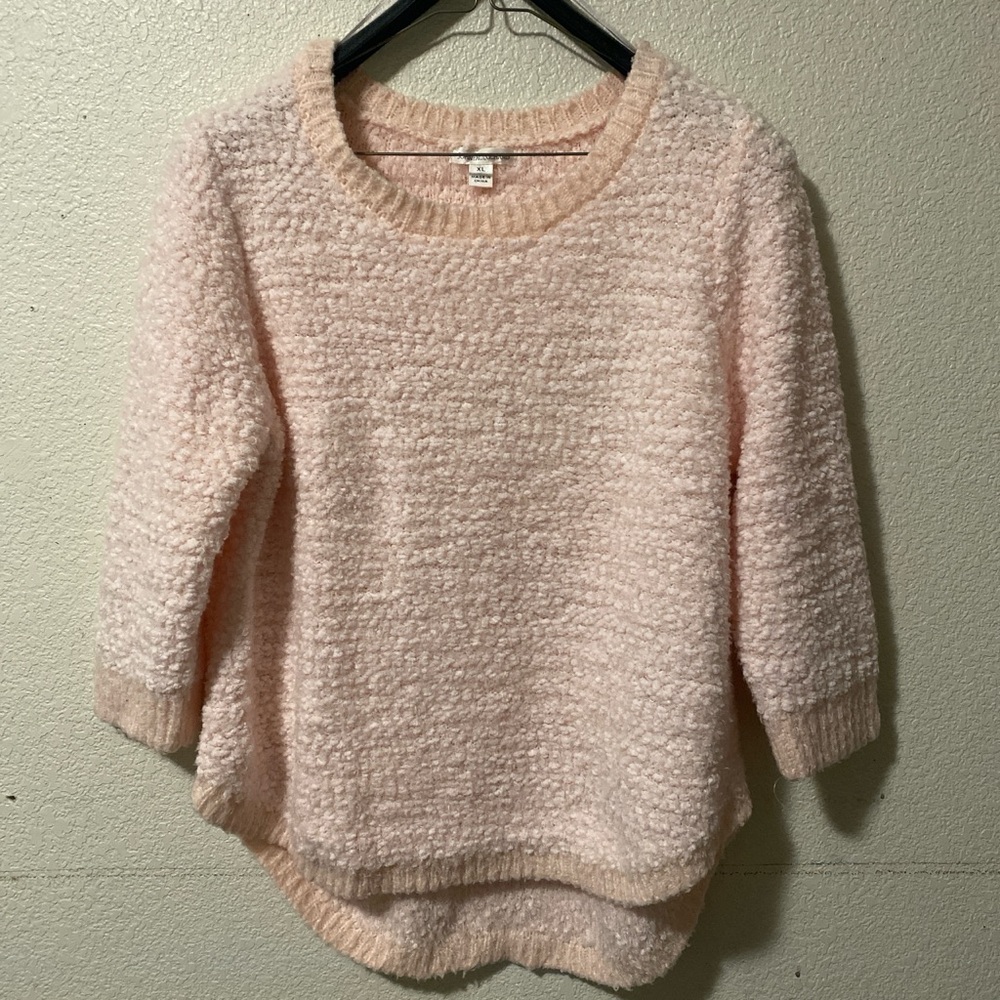 Brand new, never used, tags removed Soft pink fluffy John Paul Richard XLsweater